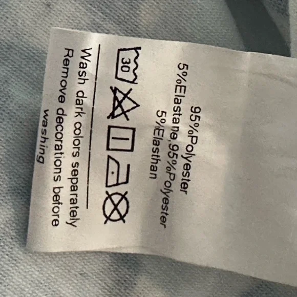 EUC Grace Karin Elegant Blue Leaf Print Maxi Dress PtP 18-20" stretch smocking - Picture 5 of 5